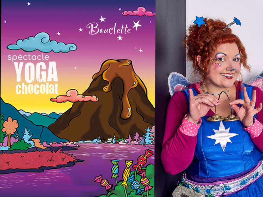 Bouclette - Spectacle Yoga chocolat